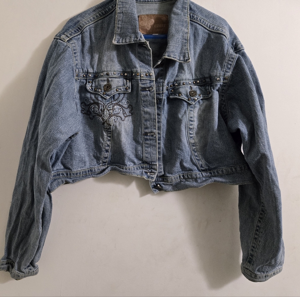 Crest Jeans Denim Jacket. Size 2x.